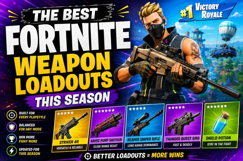 The Best Fortnite Weapon Loadouts This Season: Top Setups for Every Playstyle