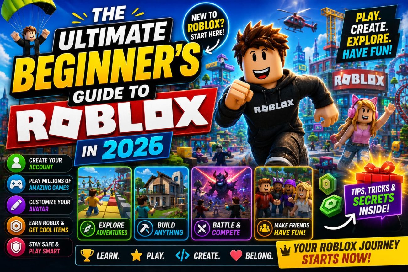 The Ultimate Beginner's Guide to Roblox in 2026