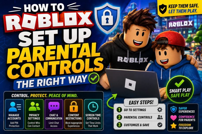 How to Set Up Roblox Parental Controls the Right Way