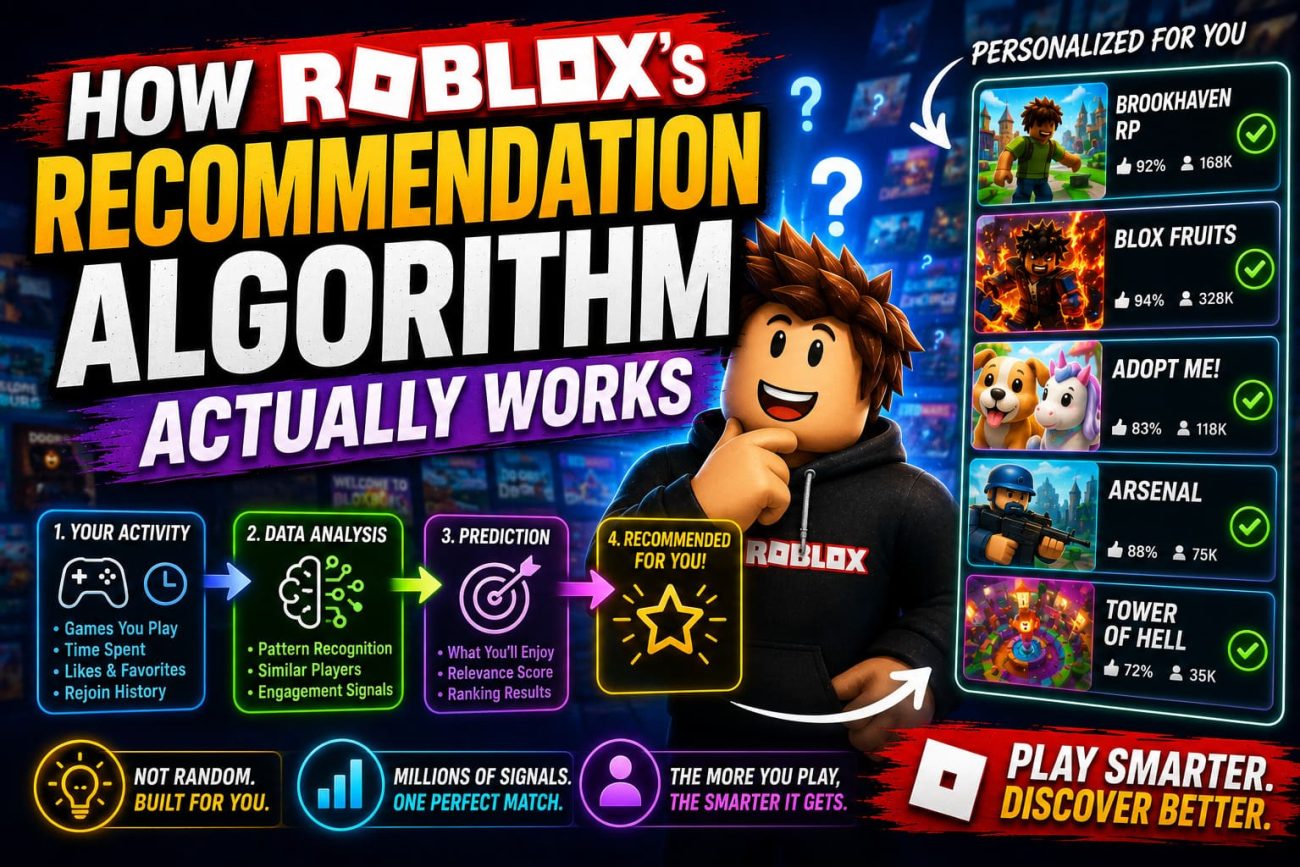 How Roblox's Recommendation Algorithm Actually Works