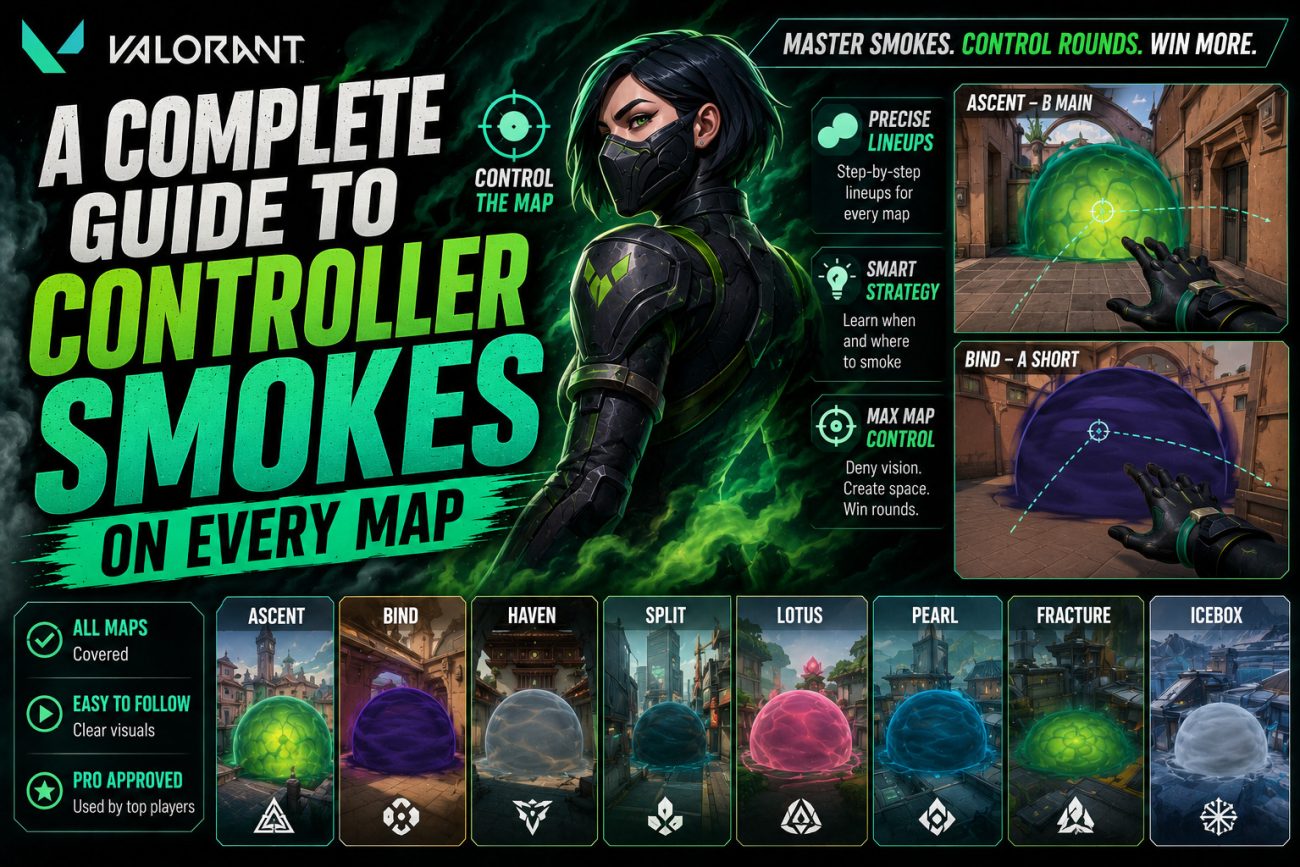 Guide to Controller Smokes on Every Map