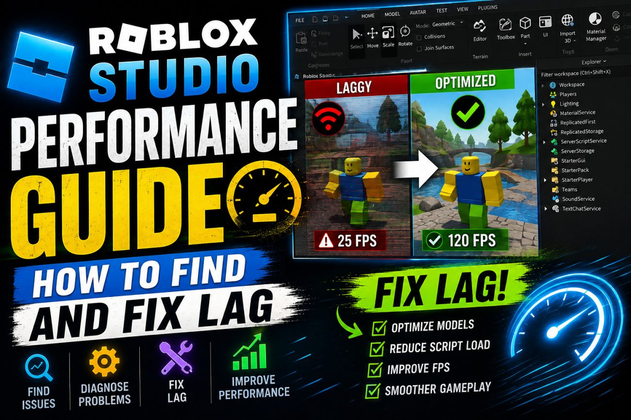 Roblox Studio Performance Guide: How to Find and Fix Lag in Your Game