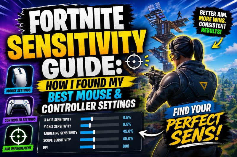Fortnite Sensitivity Guide: How I Found My Best Mouse & Controller Settings